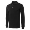 Buchanan Mens Polo Shirts Black Angle